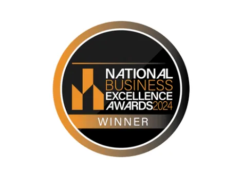 National Business Excellence Awards 2024 Winner badge
