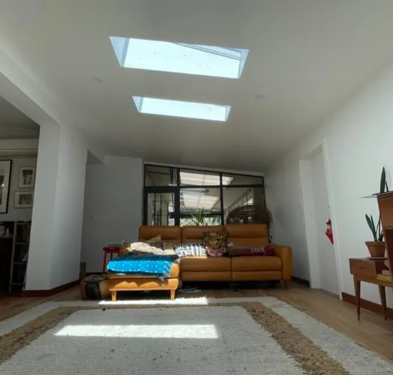 Dornford extension — open living with skylights