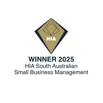 HIA Winner 2025 South Australian Small Business Management badge